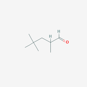 molecular formula C8H16O B103174 2,4,4-Trimethylpentanal CAS No. 17414-46-9