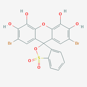 molecular formula C19H10Br2O8S B103178 Bromopyrogallol red CAS No. 16574-43-9