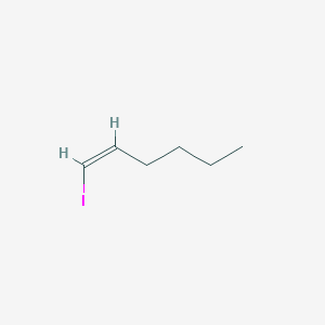 molecular formula C6H11I B103181 1-Hexene, 1-iodo-, (Z)- CAS No. 16538-47-9