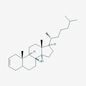 molecular formula C27H46 B103200 胆甾-2-烯 CAS No. 15910-23-3