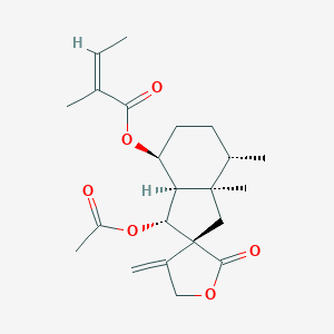 molecular formula C22H30O6 B103242 巴肯内酯 B CAS No. 18455-98-6