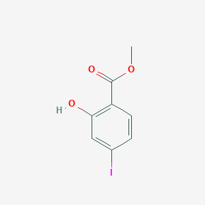 molecular formula C8H7IO3 B103245 甲基4-碘水杨酸酯 CAS No. 18179-39-0