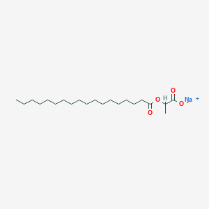 molecular formula C21H39NaO4 B103257 1-羧酸乙基硬脂酸钠 CAS No. 18200-72-1