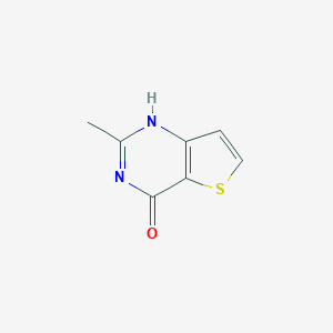 molecular formula C7H6N2OS B103277 2-methylthieno[3,2-d]pyrimidin-4(3H)-one CAS No. 18678-13-2