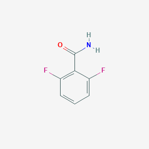 molecular formula C7H5F2NO B103285 2,6-二氟苯甲酰胺 CAS No. 18063-03-1