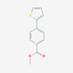 molecular formula C12H10O2S B103286 4-(噻吩-2-基)苯甲酸甲酯 CAS No. 17595-86-7