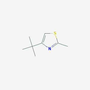 B103288 4-tert-Butyl-2-methylthiazole CAS No. 15679-11-5