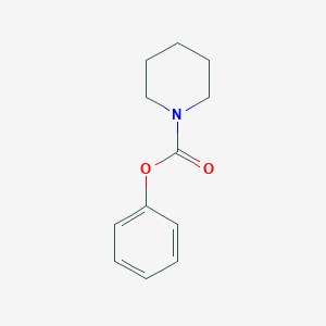 molecular formula C12H15NO2 B103297 苯基哌啶-1-羧酸酯 CAS No. 16641-71-7