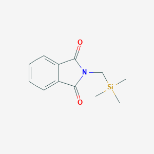 molecular formula C12H15NO2Si B103300 N-三甲基甲硅烷基甲基-邻苯二甲酰亚胺 CAS No. 18042-62-1