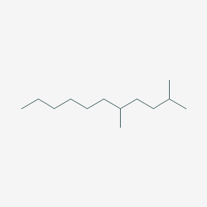 molecular formula C13H28 B103357 2,5-二甲基十一烷 CAS No. 17301-22-3