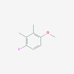 molecular formula C9H11IO B103358 1-碘-4-甲氧基-2,3-二甲基苯 CAS No. 17938-70-4