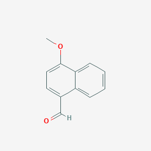 molecular formula C12H10O2 B103360 4-甲氧基-1-萘醛 CAS No. 15971-29-6