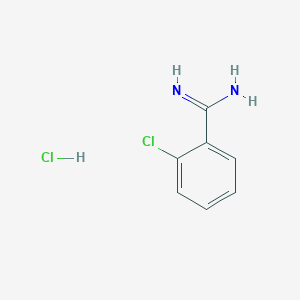 molecular formula C7H8Cl2N2 B103361 2-Chlorobenzamidine Hydrochloride CAS No. 18637-02-0
