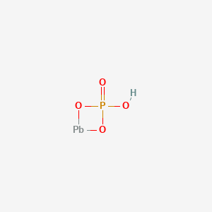 molecular formula HO4PPb B103368 2-羟基-1,3,2λ5,4λ2-二氧杂膦铅烷 2-氧化物 CAS No. 15845-52-0
