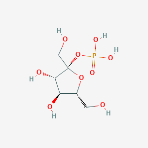 molecular formula C6H13O9P B010337 beta-D-Fructose 2-phosphate CAS No. 108102-98-3