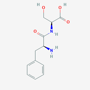 molecular formula C12H16N2O4 B103387 Phenylalanylserine CAS No. 16053-39-7