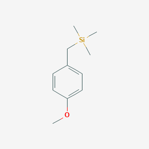 molecular formula C11H18OSi B103389 (4-甲氧基苄基)-三甲基硅烷 CAS No. 17988-20-4