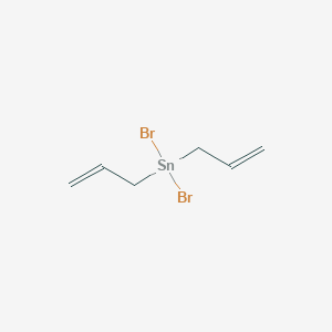 molecular formula C6H10Br2Sn B103391 Diallyltin dibromide CAS No. 17381-88-3
