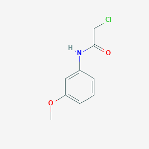 molecular formula C9H10ClNO2 B103403 2-氯-N-(3-甲氧基苯基)乙酰胺 CAS No. 17641-08-6