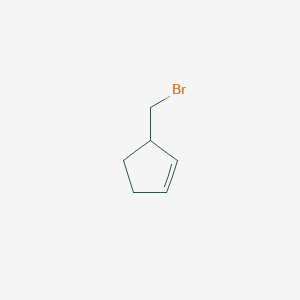 molecular formula C6H9Br B103439 3-(溴甲基)环戊烯 CAS No. 17645-61-3