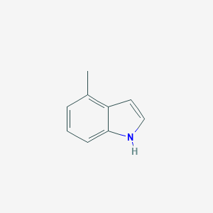 molecular formula C9H9N B103444 4-甲基吲哚 CAS No. 16096-32-5