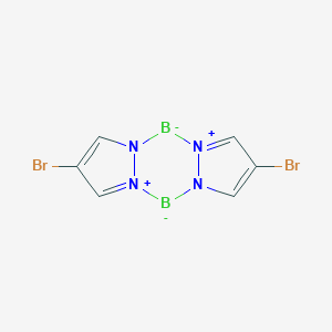 molecular formula C6H4B2Br2N4 B103459 Boron complex CAS No. 16998-93-9