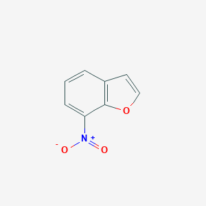 molecular formula C8H5NO3 B103471 7-硝基苯并呋喃 CAS No. 18761-32-5