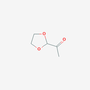 B103484 Ethanone, 1-(1,3-dioxolan-2-yl)-(9CI) CAS No. 19358-03-3