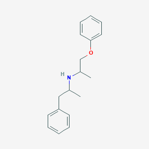 molecular formula C18H23NO B103487 右旋苯丙胺 CAS No. 15687-08-8