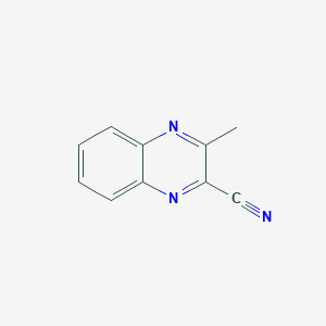 B103492 3-Methylquinoxaline-2-carbonitrile CAS No. 17357-88-9