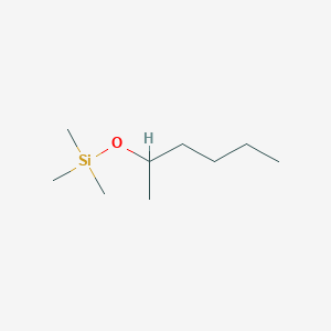 B103494 Trimethyl[(1-methylpentyl)oxy]silane CAS No. 17888-63-0