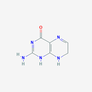 molecular formula C6H7N5O B103510 7,8-二氢蝶呤 CAS No. 17838-80-1