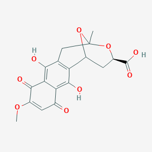 molecular formula C18H16O9 B103512 Isomarticin CAS No. 19196-46-4