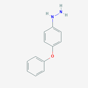 molecular formula C12H12N2O B103516 （4-苯氧基苯基）肼 CAS No. 17672-28-5