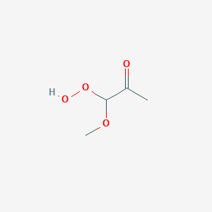 2-Propanone, 1-hydroperoxy-1-methoxy-(9CI)