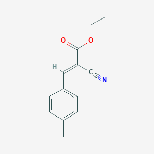 Ethyl 2-cyano-3-(4-methylphenyl)acrylate