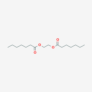 B103537 2-Heptanoyloxyethyl heptanoate CAS No. 15805-86-4