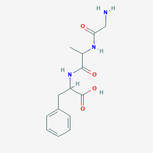 molecular formula C14H19N3O4 B103541 H-甘-丙-苯-OH CAS No. 17922-87-1