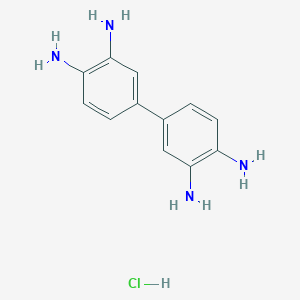 molecular formula C12H15ClN4 B103545 (1,1'-联苯)-3,3',4,4'-四胺盐酸盐 CAS No. 19010-26-5