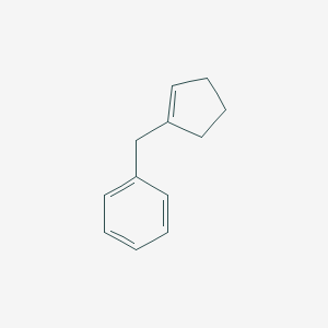 molecular formula C12H14 B103551 1-环戊烯基苯甲烷 CAS No. 15507-35-4