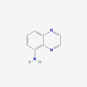 molecular formula C8H7N3 B103553 Quinoxalin-5-amine CAS No. 16566-20-4