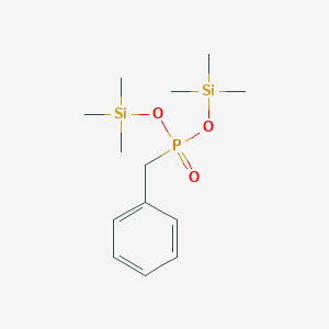 B103568 [Benzyl(trimethylsilyloxy)phosphoryl]oxy-trimethylsilane CAS No. 18406-56-9