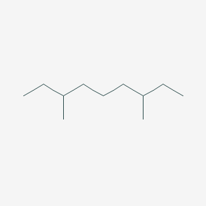 molecular formula C11H24 B103575 3,7-二甲基壬烷 CAS No. 17302-32-8