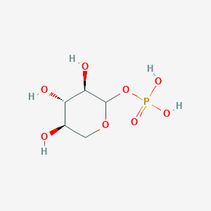 B103576 [(3R,4S,5R)-3,4,5-trihydroxyoxan-2-yl] dihydrogen phosphate CAS No. 15892-22-5