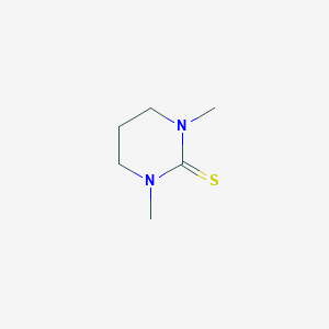 molecular formula C6H12N2S B103665 2(1H)-Pyrimidinethione, tetrahydro-1,3-dimethyl- CAS No. 16597-35-6