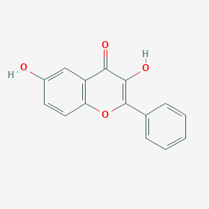 molecular formula C15H10O4 B010367 3,6-二羟基黄酮 CAS No. 108238-41-1