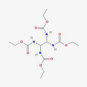 B103730 Carbamic acid, 1,2-ethanediylidenetetrakis-, tetraethyl ester CAS No. 17350-57-1