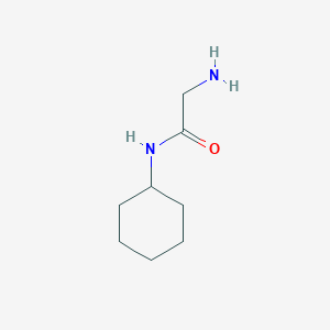 molecular formula C8H16N2O B103795 2-氨基-N-环己基乙酰胺 CAS No. 16817-90-6