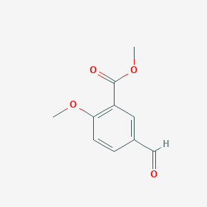 molecular formula C10H10O4 B103827 5-甲酰基-2-甲氧基苯甲酸甲酯 CAS No. 78515-16-9