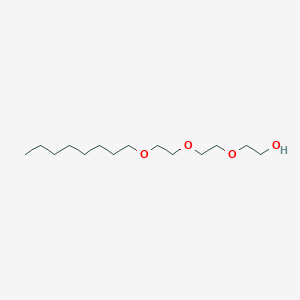 B103834 2-[2-(2-Octoxyethoxy)ethoxy]ethanol CAS No. 19327-38-9